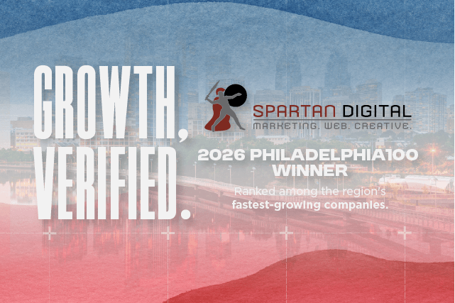 Spartan Digital Named a 2026 Philadelphia100 Winner: Growth Earned on the Front Lines